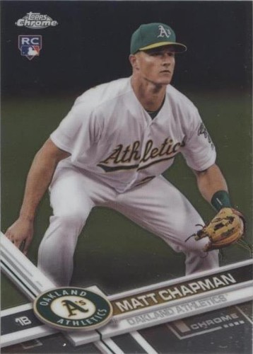 2017 Topps Chrome Update - Matt Chapman #HMT53