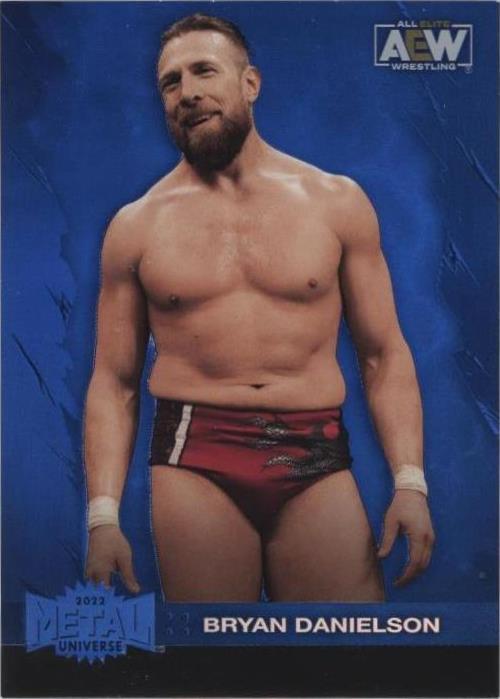 2022 Skybox Metal Universe AEW All Elite Wrestling - Blue Spectrum #81 Bryan Danielson
