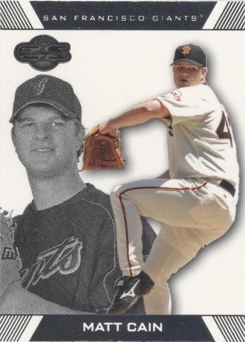 2007 Topps Co-Signers - Matt Cain #14