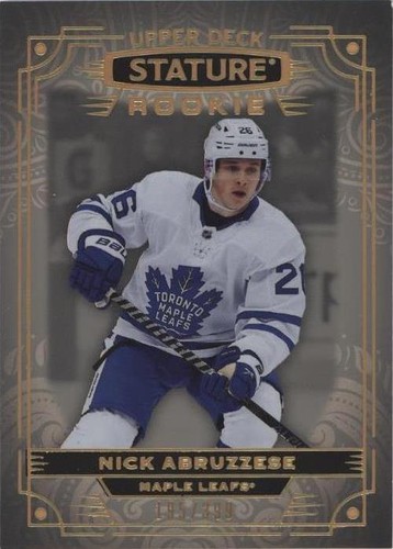 2022-23 Upper Deck Stature - Nicholas Abruzzese #152