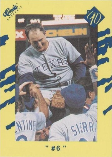 1990 Classic Update Yellow Travel Edition - Nolan Ryan #T84