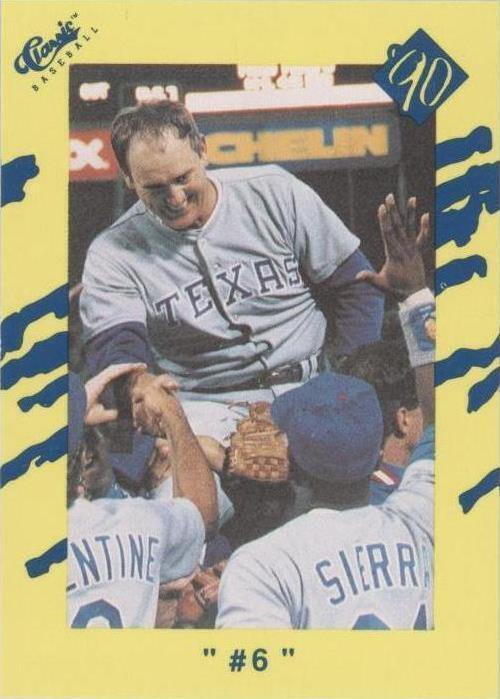 Actualización clásica 1990 edición de viaje amarilla - Nolan Ryan #T84