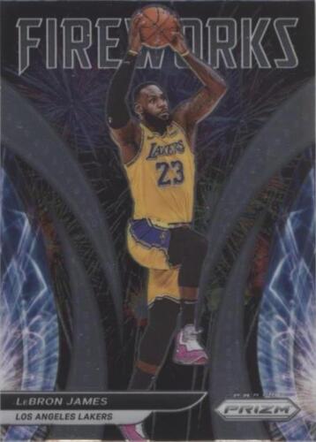 2021-22 Panini Prizm Lebron James #91 Silver Prizm Parallel 2021-22 Panini Prizm Lebron James #91 Silver Prizm Parallel