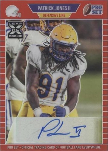 2021 Leaf Pro Set Metal Patrick Jones II #PA-PJ2