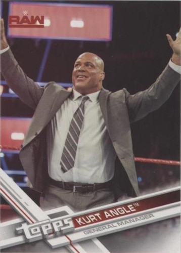 2017 Topps WWE Then Now Forever - Kurt Angle #126