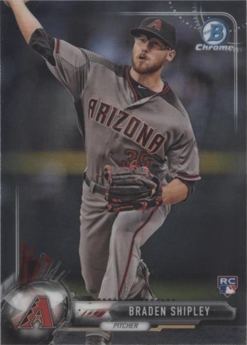 2017 Bowman Chrome - Braden Shipley #59