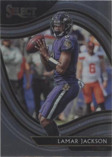 2020 Panini Select Lamar Jackson #303
