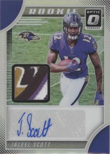2018 Donruss Optic Jaleel Scott #RPA-JS