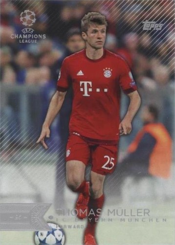 2015-16 Topps UCL Showcase Thomas Müller #137