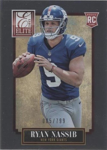 2013 Panini Elite Ryan Nassib #181
