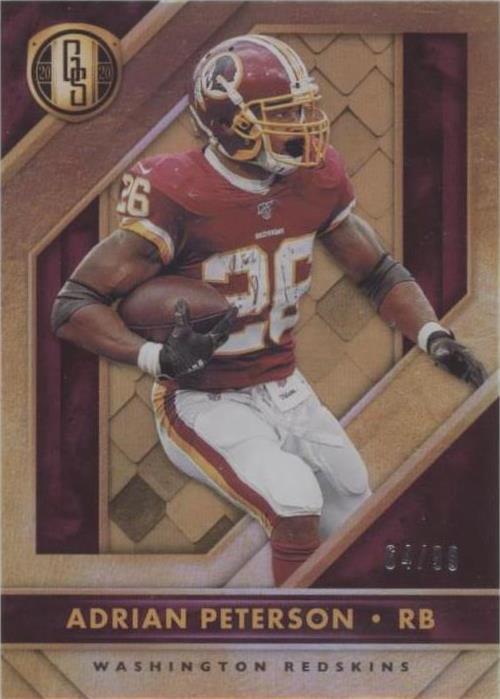 2020 Panini Gold Standard Adrian Peterson #53