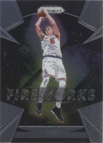 2018-19 Panini Prizm #267 Kristaps Porzingis Prizms Green