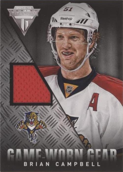 2013-14 Panini Titanium - Brian Campbell #GG-BCA