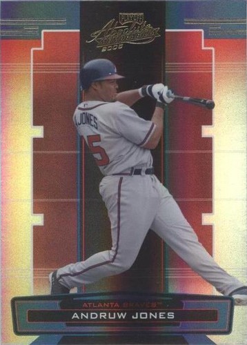 2005 Playoff Absolute Memorabilia - Andruw Jones #104