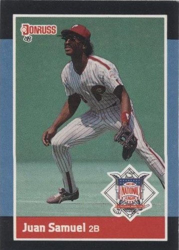 1988 Donruss All-Stars - Juan Samuel #55