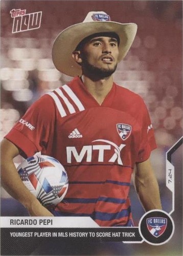 2021 Topps Now MLS Ricardo Pepi #86