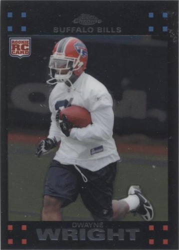 2007 Topps Chrome Dwayne Wright #TC189