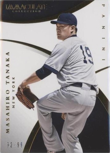 2015 Panini Immaculate Collection - Masahiro Tanaka #16