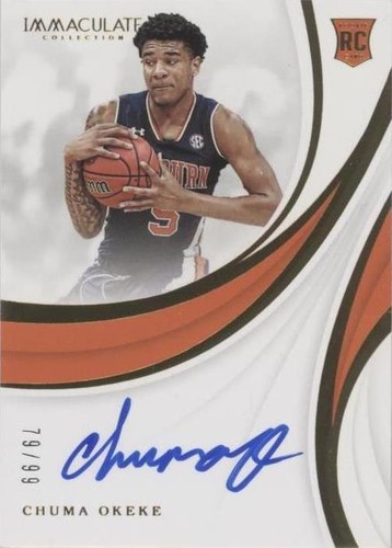 2019-20 Panini Immaculate Collection Collegiate - Chuma Okeke #79
