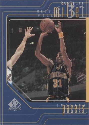 1997-98 SP Authentic - Reggie Miller #P22