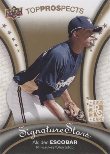2009 Upper Deck Signature Stars - Alcides Escobar #107