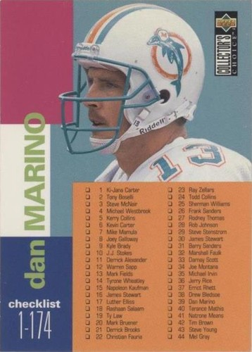 1995 Upper Deck Collector's Choice Dan Marino #347