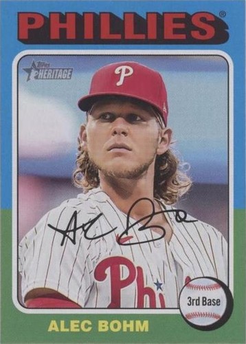 2024 Topps Heritage - Alec Bohm #469