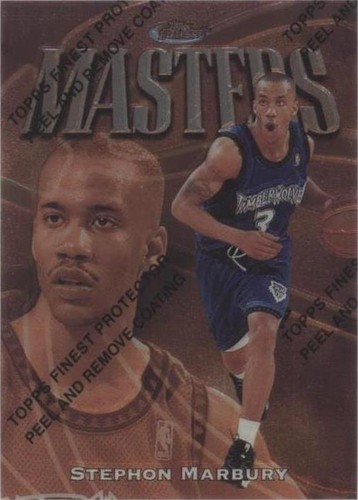 1997-98 Topps Finest - Stephon Marbury #19