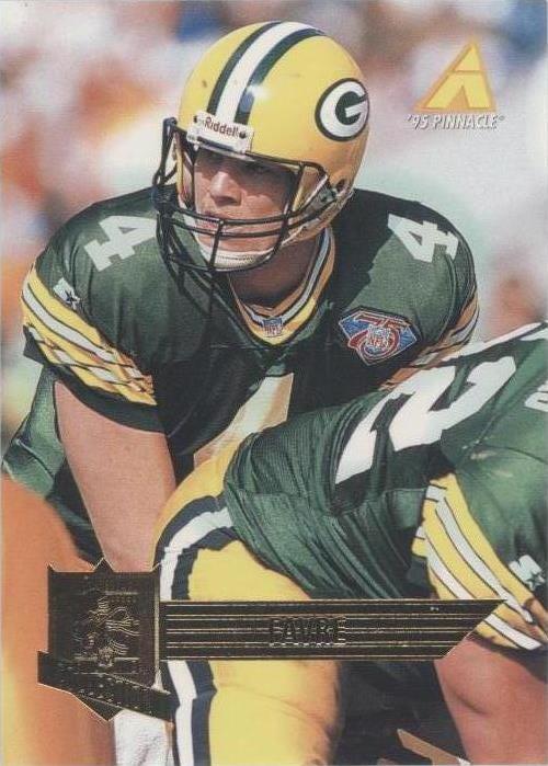 1995 Pinnacle Club коллекция Brett Favre No96