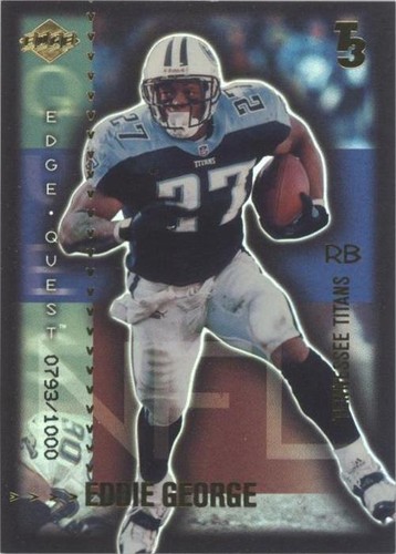 2000 Collector's Edge T3 Eddie George #EQ14