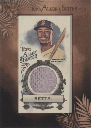 2019 Topps Allen & Ginter - Mookie Betts #MFR-MB
