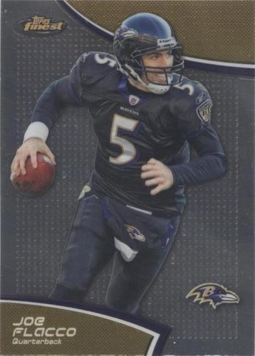 2011 Topps Finest Joe Flacco #114