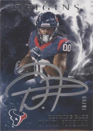 2017 Panini Origins D'onta Foreman #OA-DF