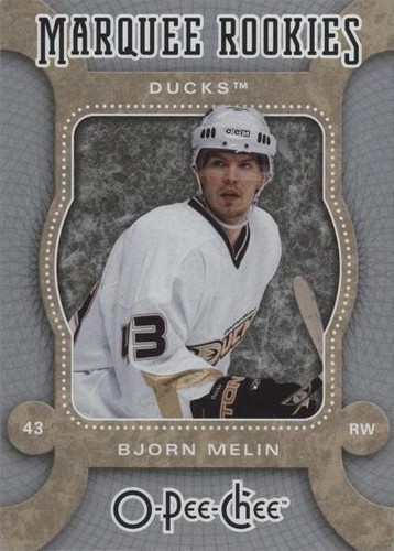 2007-08 O-Pee-Chee - Bjorn Melin #507