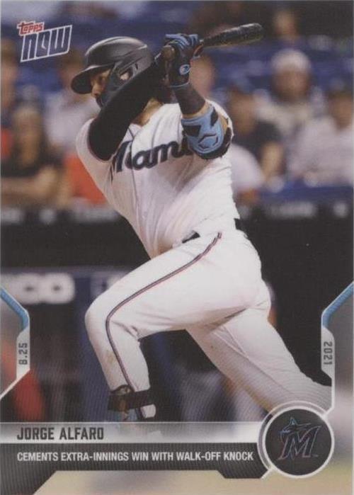 2021 Topps Now - Jorge Alfaro #707