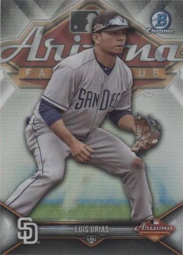 2018 Bowman Chrome - Luis Urias #AFL-LU