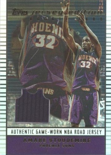 2002-03 Topps Jersey Edition - Amar'e Stoudemire #JE AS