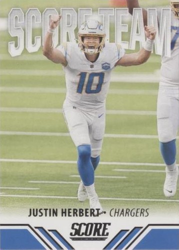 2021 Score Justin Herbert #ST19