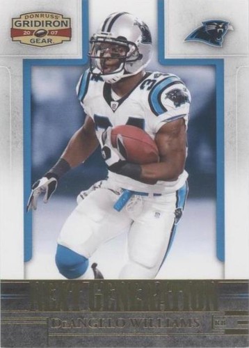 2007 Donruss Gridiron Gear DeAngelo Williams #NG-8