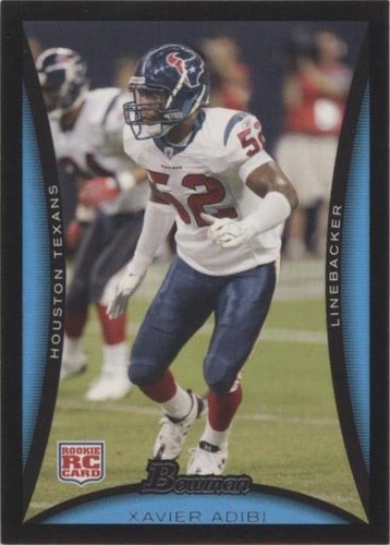 2008 Bowman Xavier Adibi #252