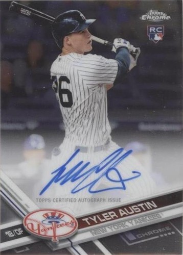 2017 Topps Chrome - Tyler Austin #RA-TA