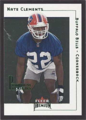 2001 Fleer Premium Nate Clements #249
