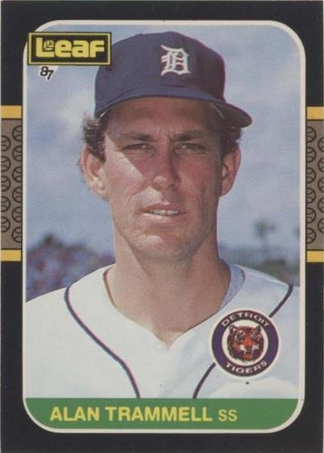1987 Leaf Canadian - Alan Trammell #126