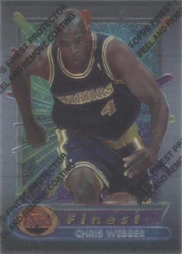 1994-95 Topps Finest - Chris Webber #120