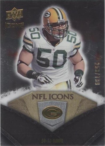 2008 Upper Deck Icons A.J. Hawk #NFL5