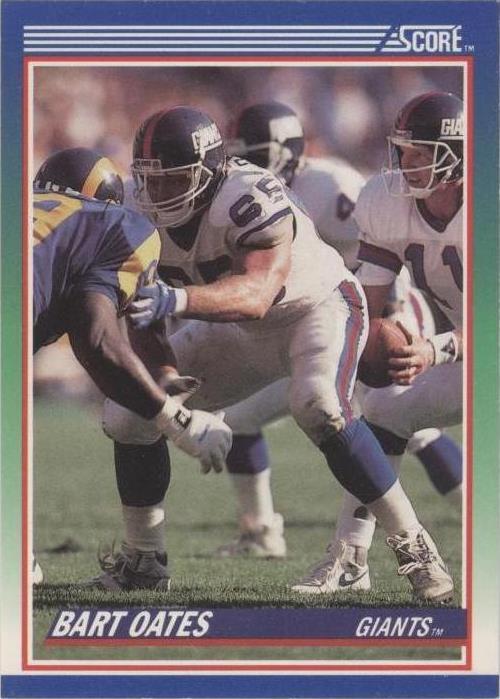 1990 Score Bart Oates #59