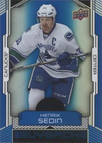 2015-16 Upper Deck Buybacks - Henrik Sedin #61
