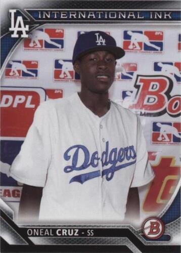 2016 1st Bowman Chrome ONEIL ONEAL CRUZ - BLUE REFRACTOR