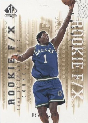 2000-01 SP Authentic - Donnell Harvey #112