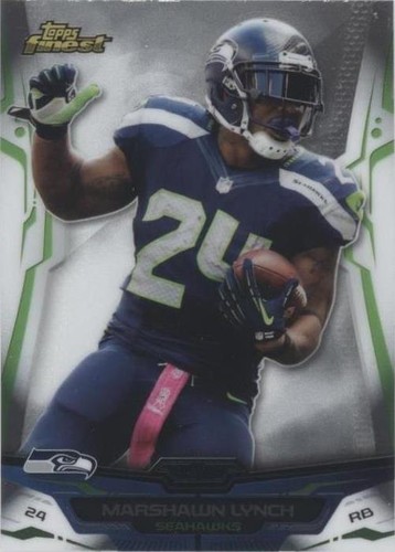 2014 Topps Finest Marshawn Lynch #18